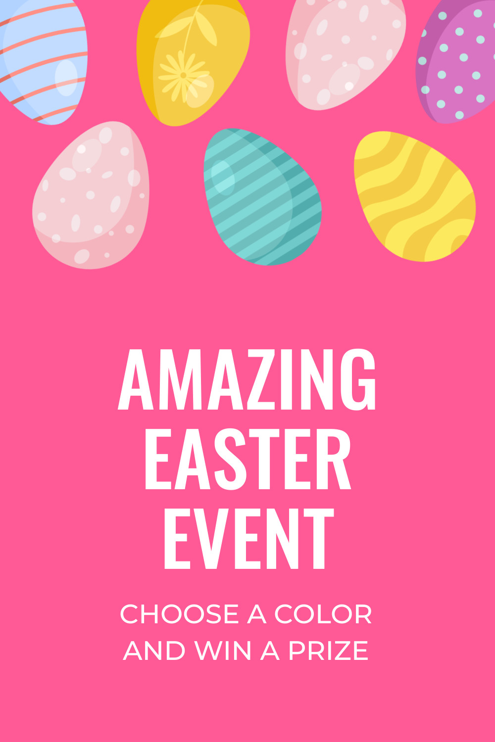 Amazing Easter Event Colorful Eggs
