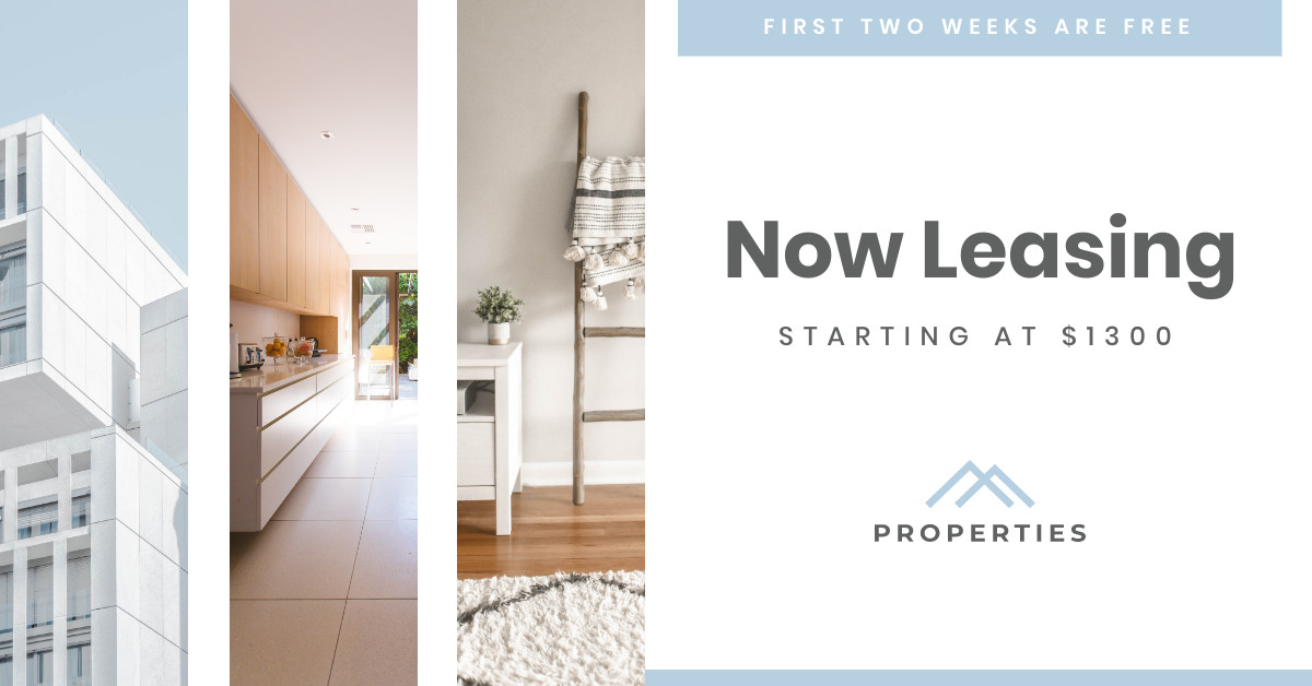 Now Leasing Two Weeks Free Facebook Sponsored Message 1200x628