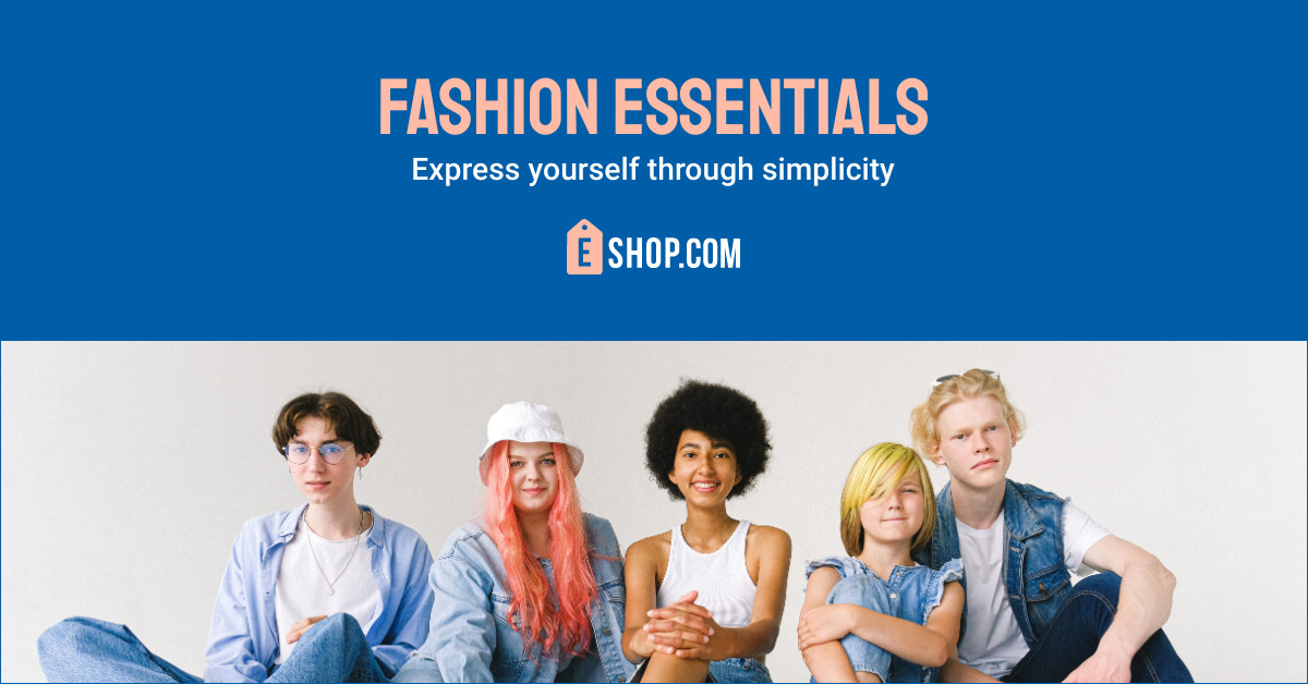 Blue Fashion Essentials Collection