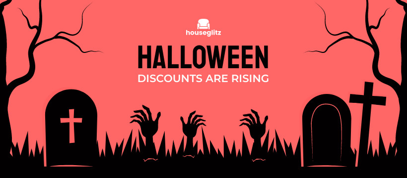 Halloween Home Discounts Rising Facebook Cover 820x360