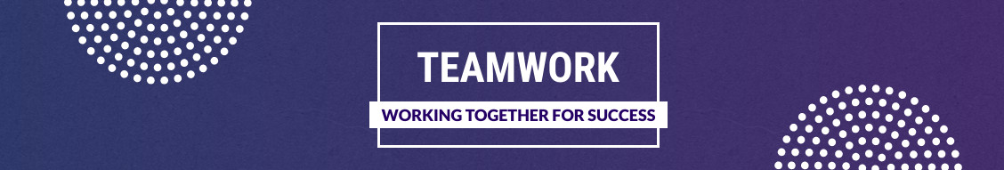 Teamwork for Business Success Linkedin Page Cover