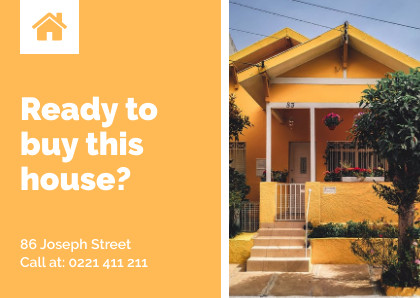 Ready to Buy This House – Card Template 420x298 template