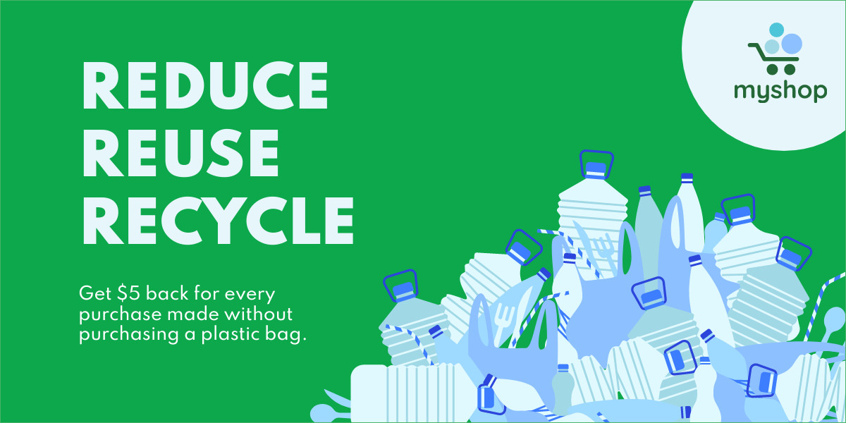 Plastic Recycle and Reuse Earth Day