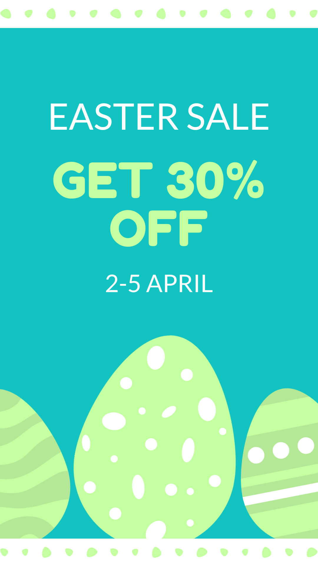 Lime Eggs Easter Sale