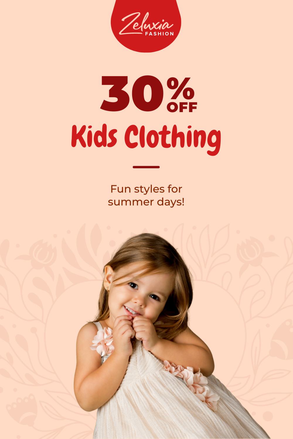 Kids Clothing Summer Days Inline Rectangle 300x250