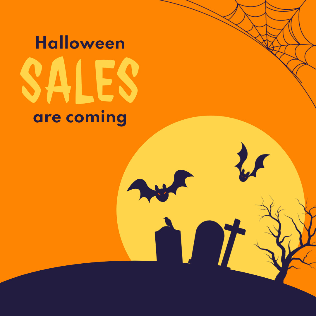 Halloween Sales are Coming Inline Rectangle 300x250