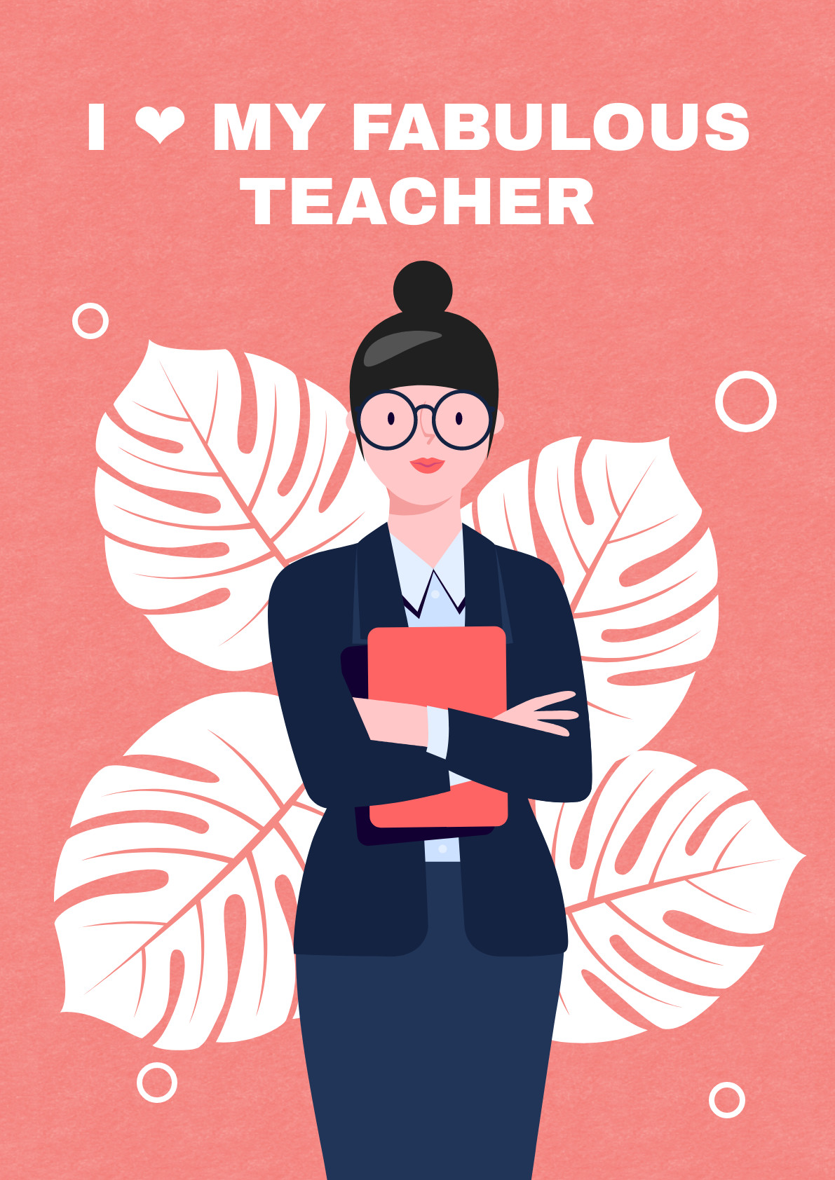 My Fabulous Teacher School Poster
