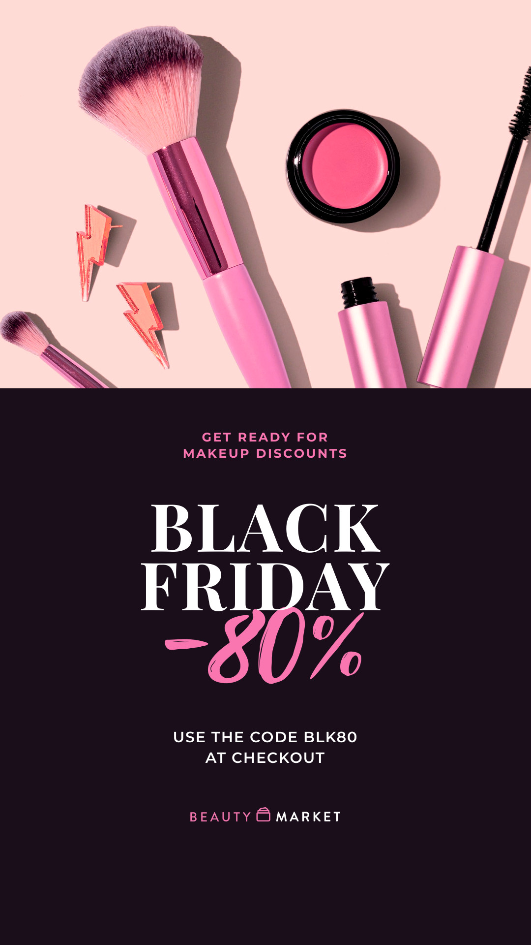 Black Friday Pink Makeup Discounts