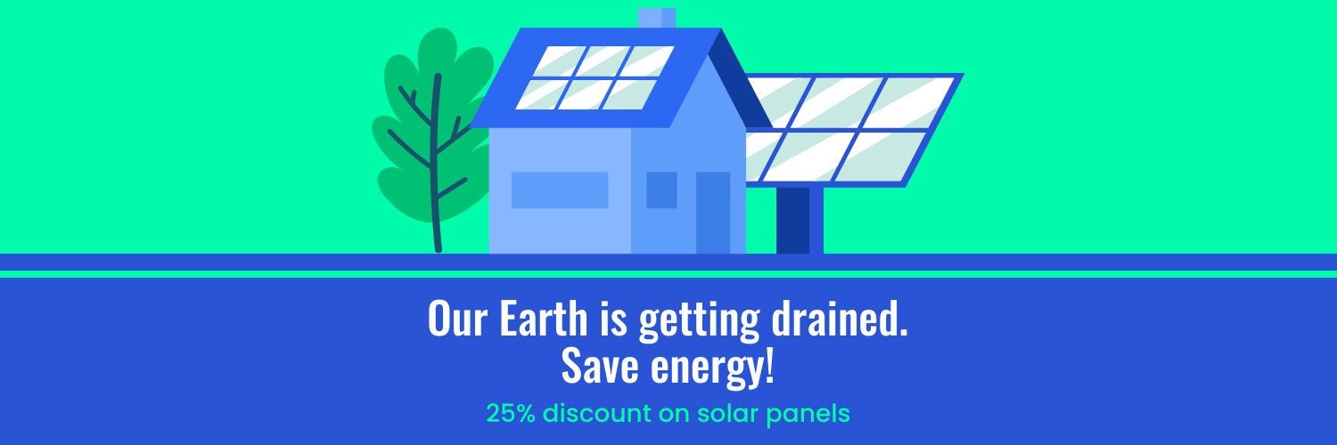 Earth Day Save Energy with Solar Panels