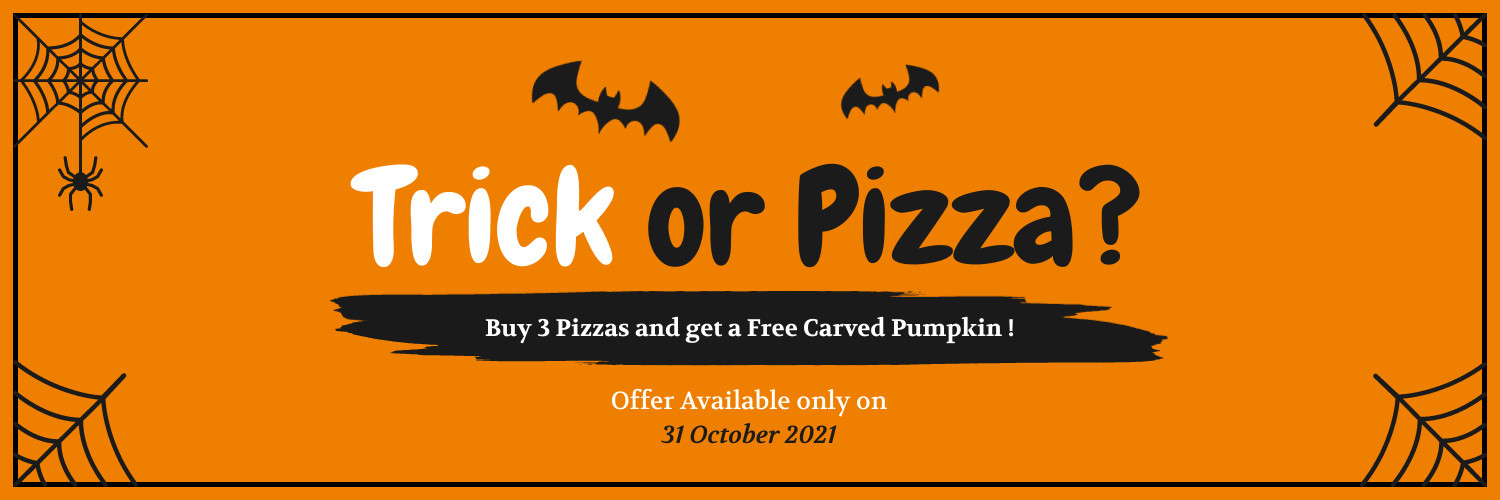 Halloween Trick or Pizza 