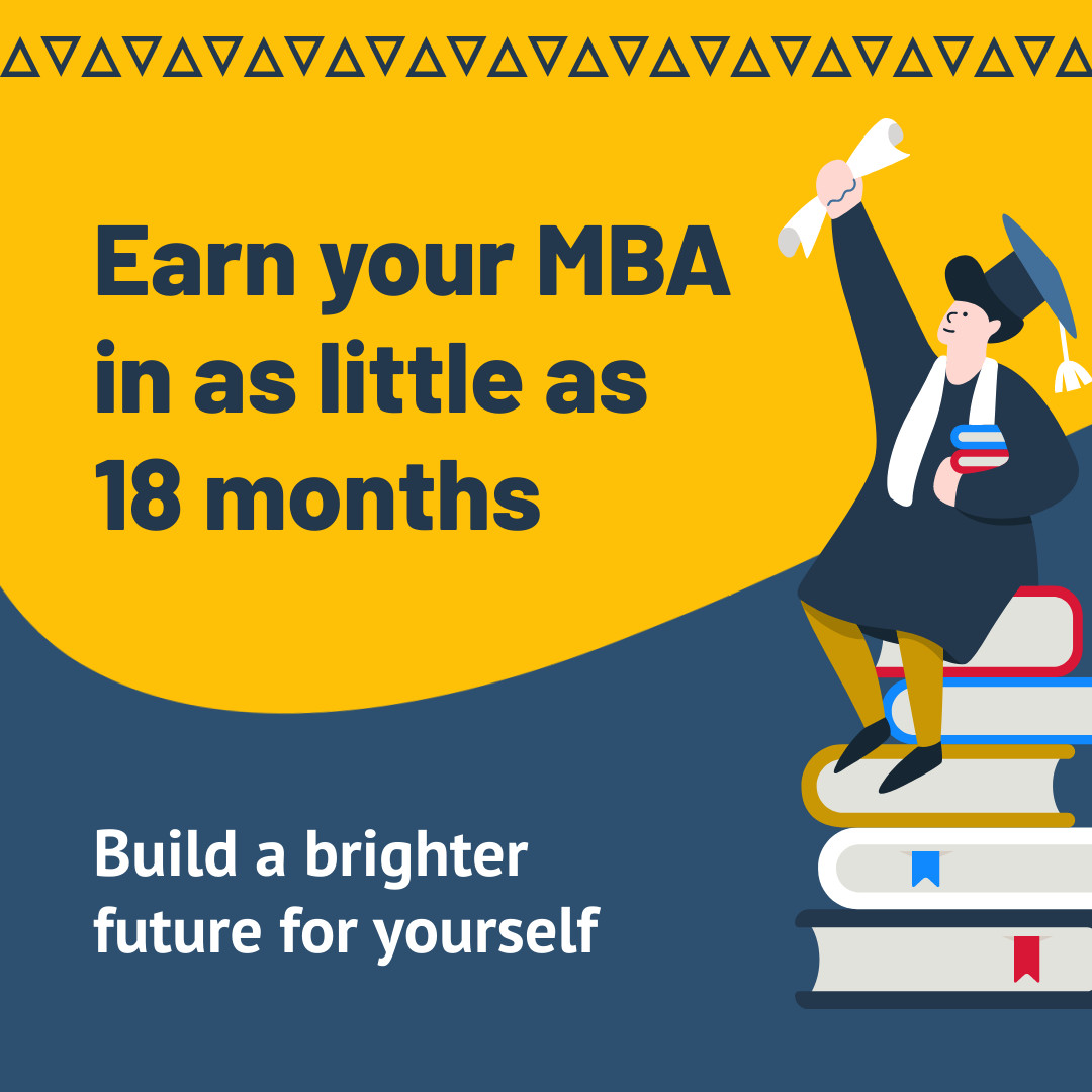 Earn your MBA Degree