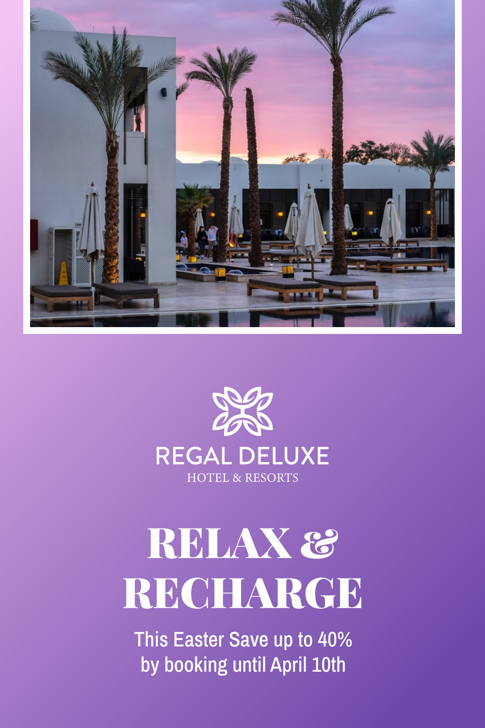 Relax and Recharge Easter Hotel Offer