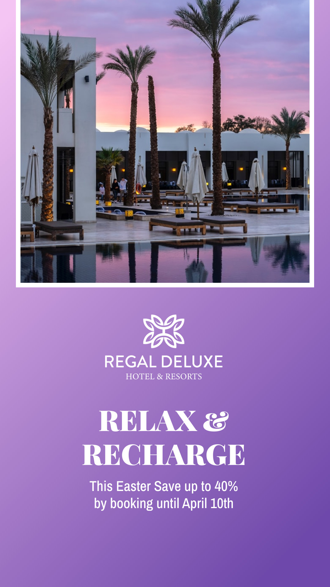Relax and Recharge Easter Hotel Offer