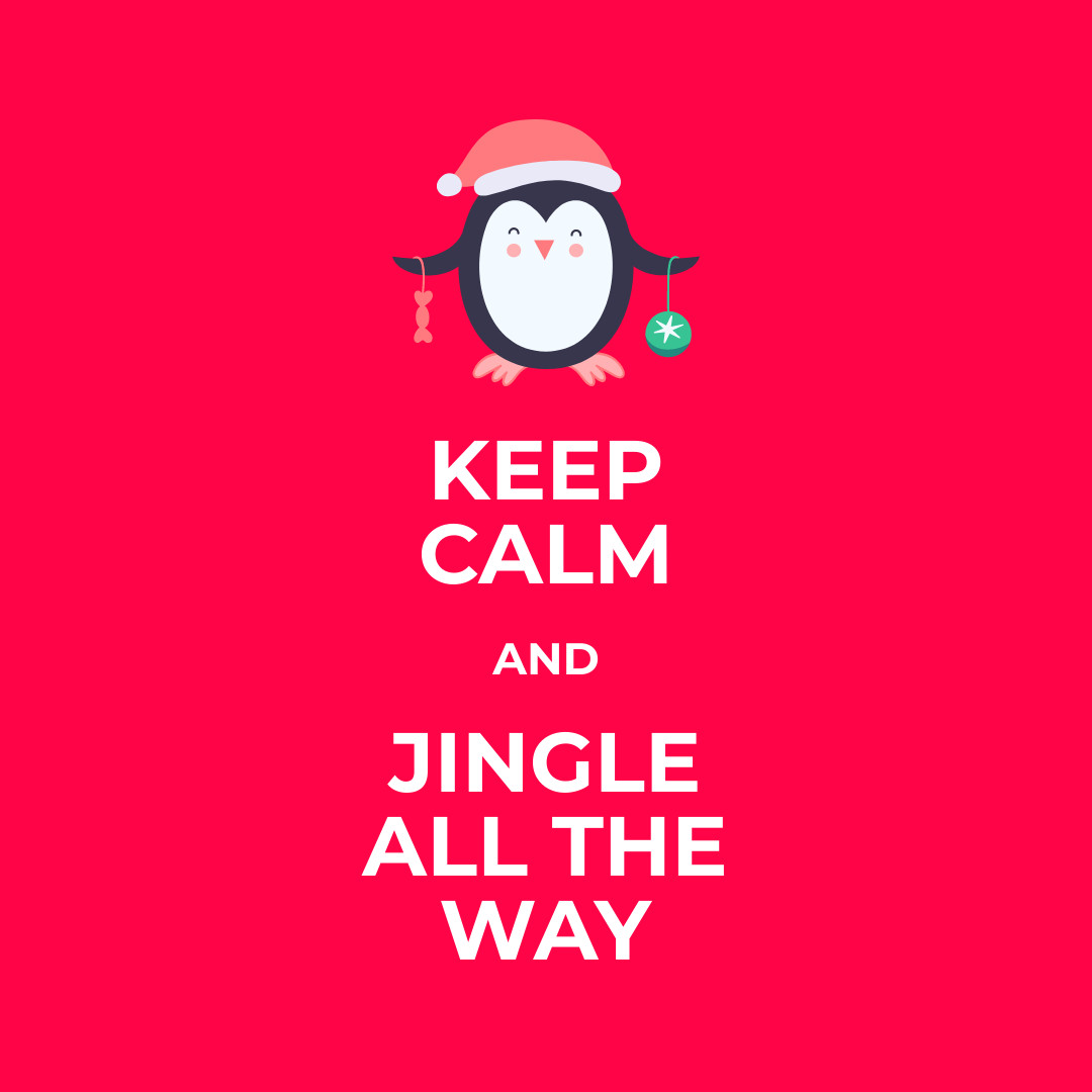 Christmas Keep Calm and Jingle