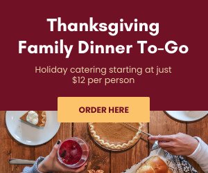 Thanksgiving Family Dinner To Go  Inline Rectangle 300x250