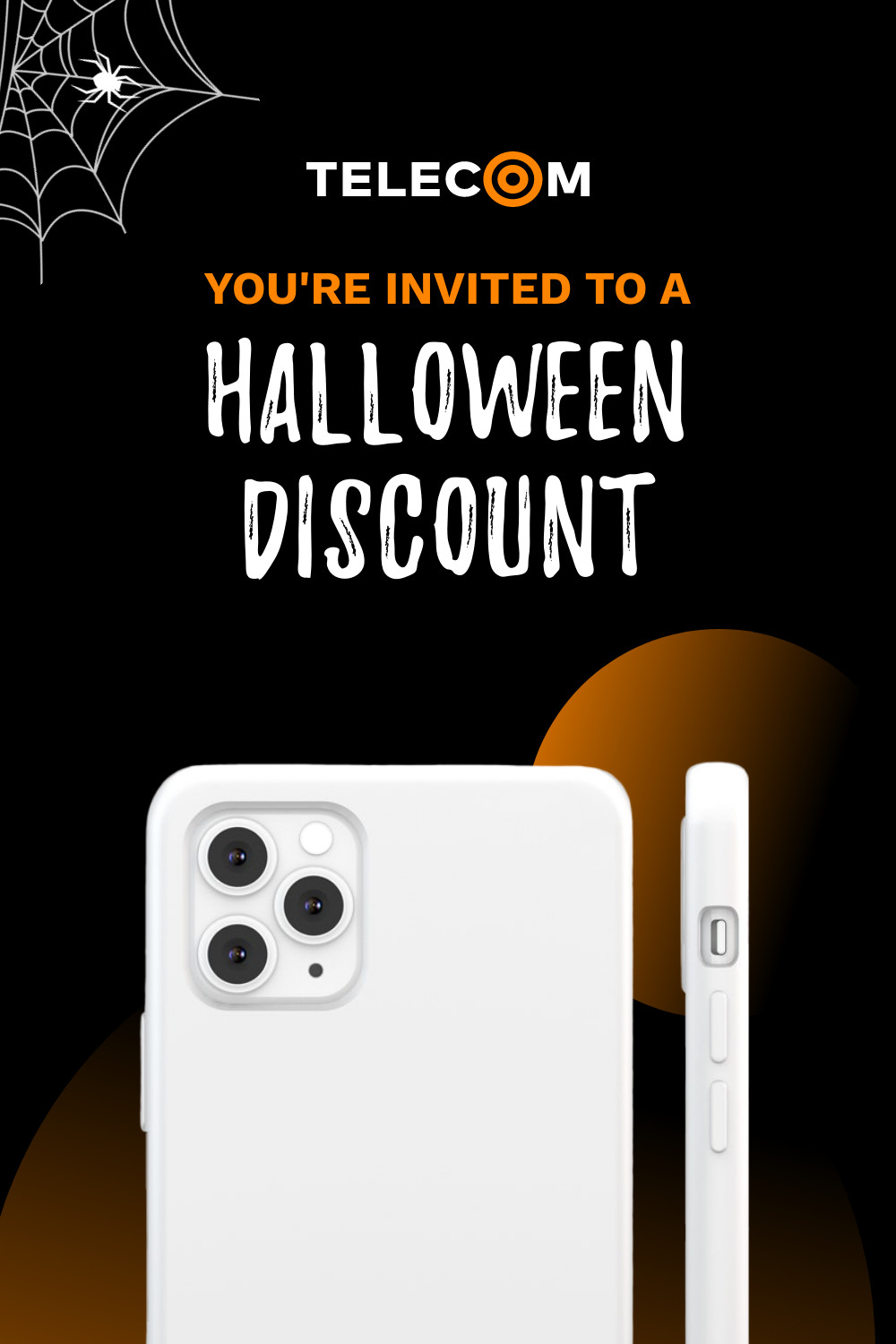 iPhone Halloween Discount  Inline Rectangle 300x250