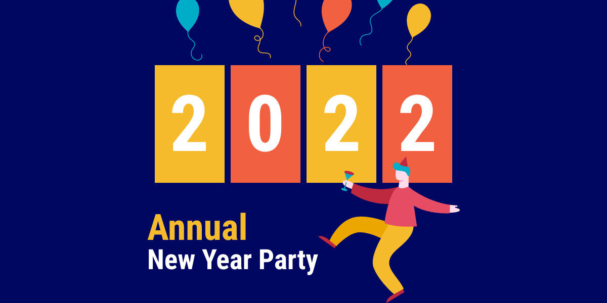 Annual New Year Party Facebook Cover 820x360