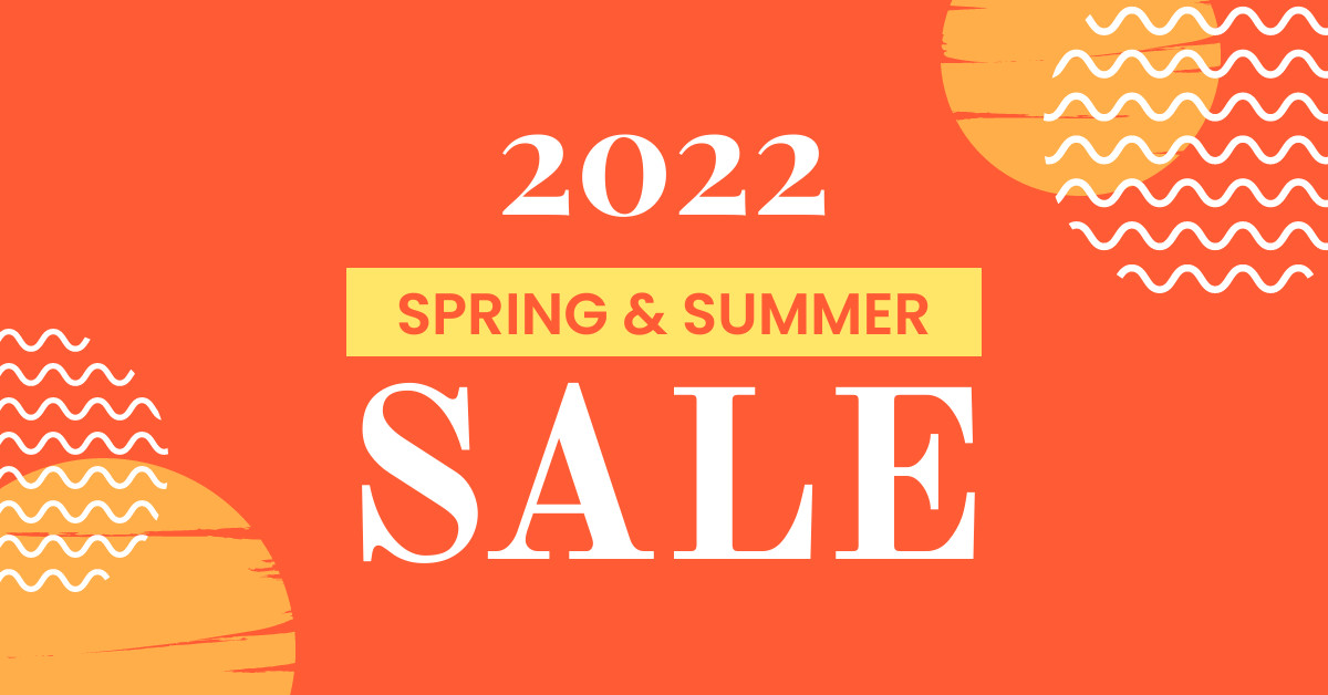 Orange Spring and Summer Sale