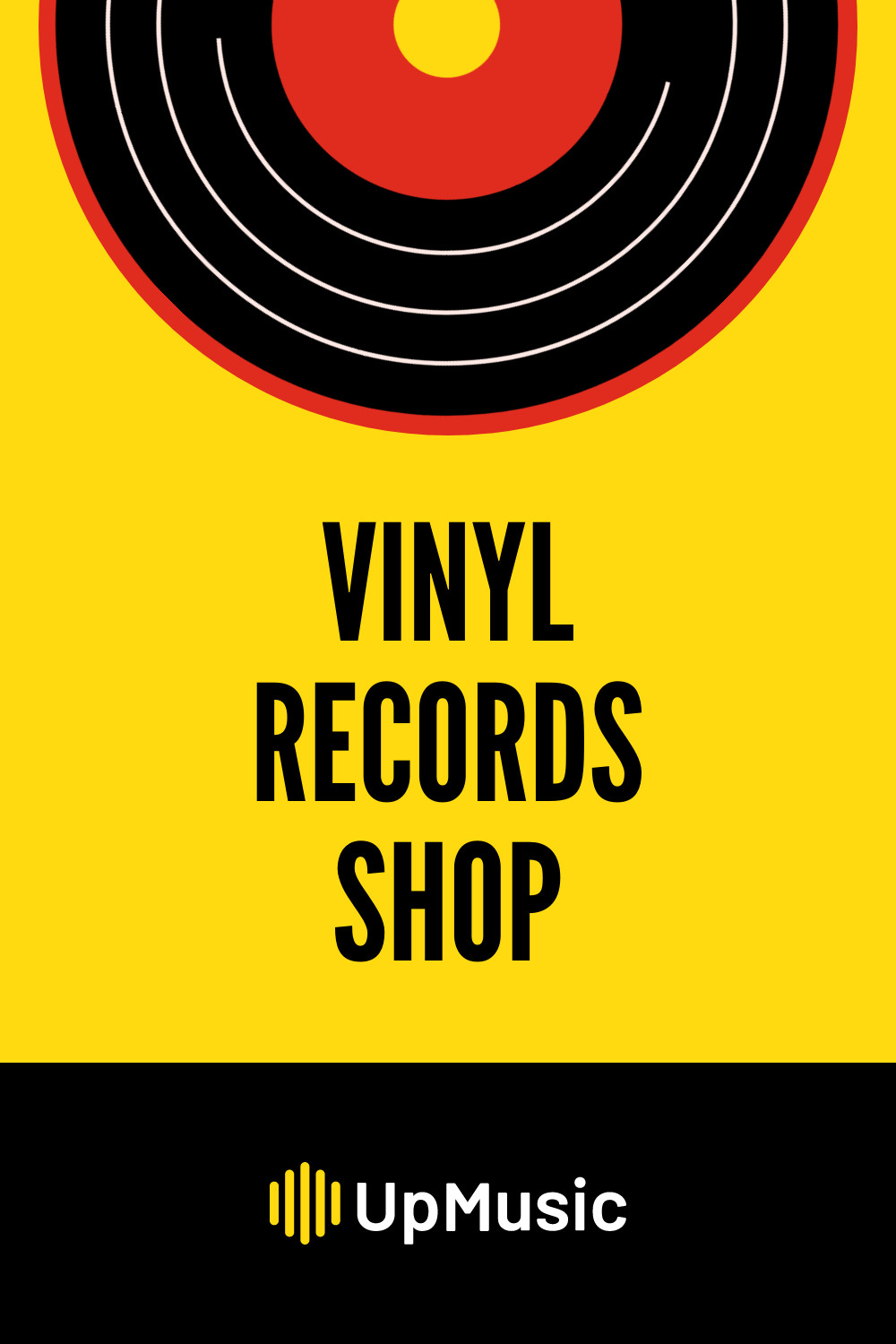 Vinyl Records Music Shop 