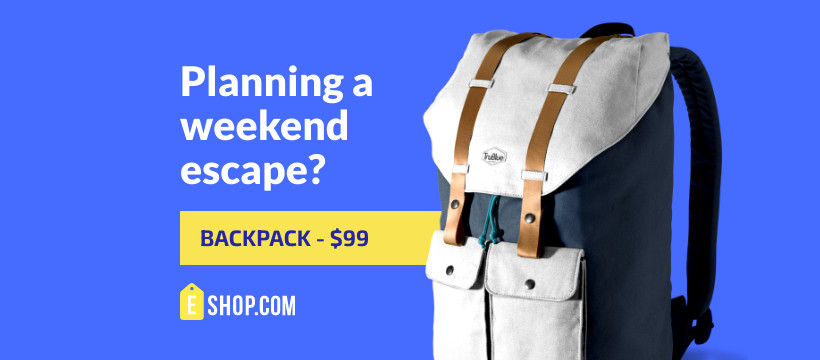 Backpack Deal for Weekend Escape 