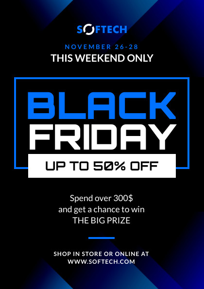 Tech The Big Prize Black Friday Flyer