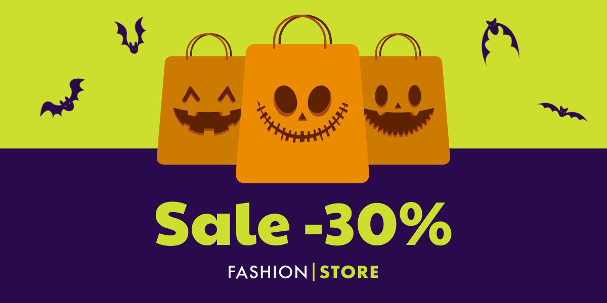 Halloween Shopping Bag Fashion Sale