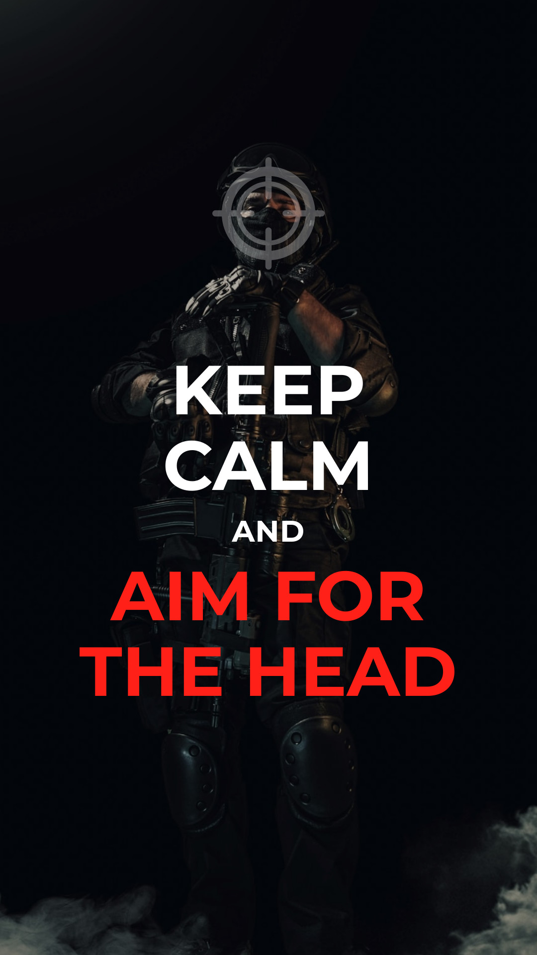 Keep Calm and Aim for the Head Facebook Sponsored Message 1200x628