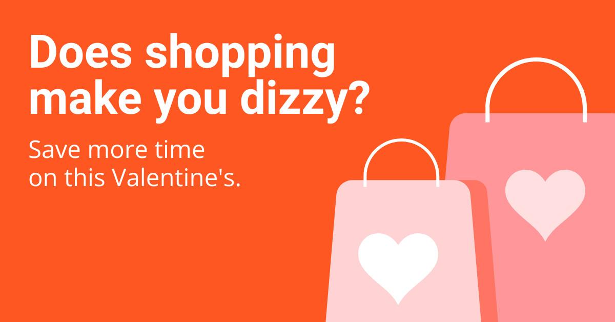 Valentine's Day Dizzy Shopping