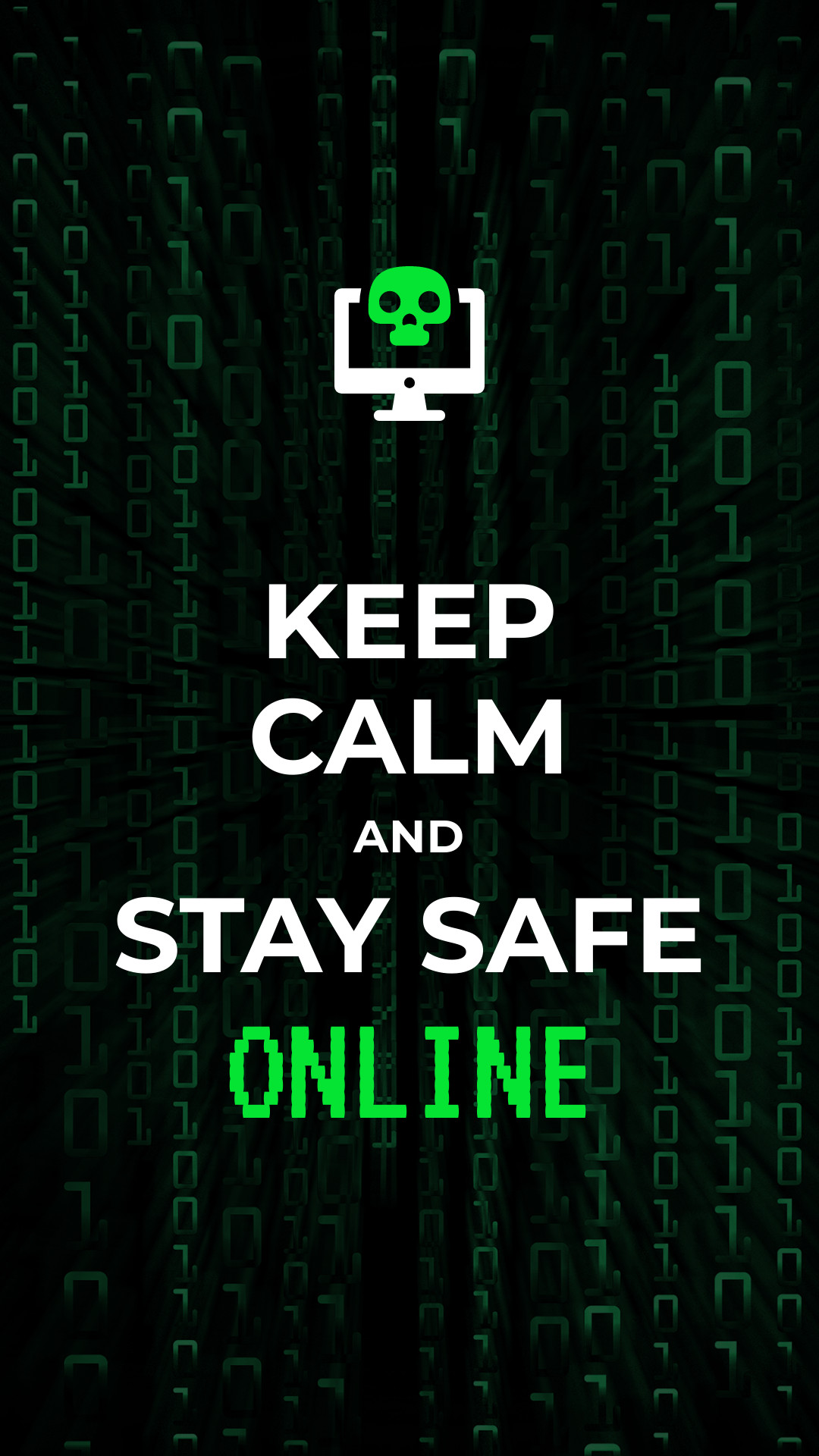 Keep Calm and Stay Safe Online Facebook Sponsored Message 1200x628