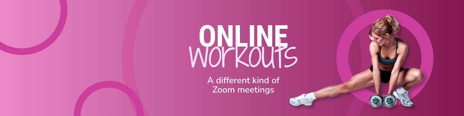 Online Zoom Workouts Linkedin Profile BG
