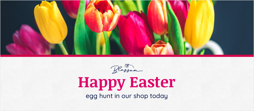 Easter Egg Hunt in Our Shop