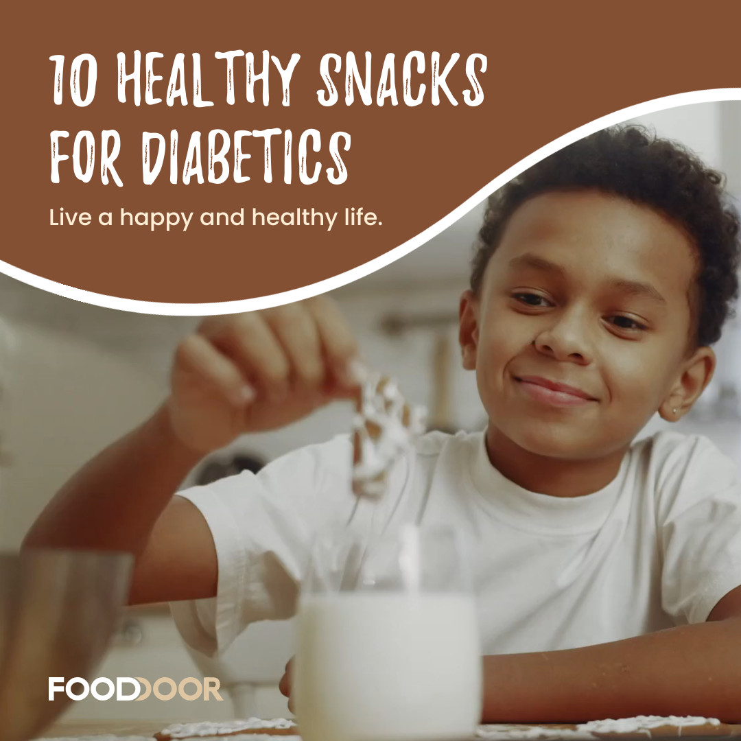 10 Healthy Snacks for Diabetics Video Facebook Video Cover 1250x463