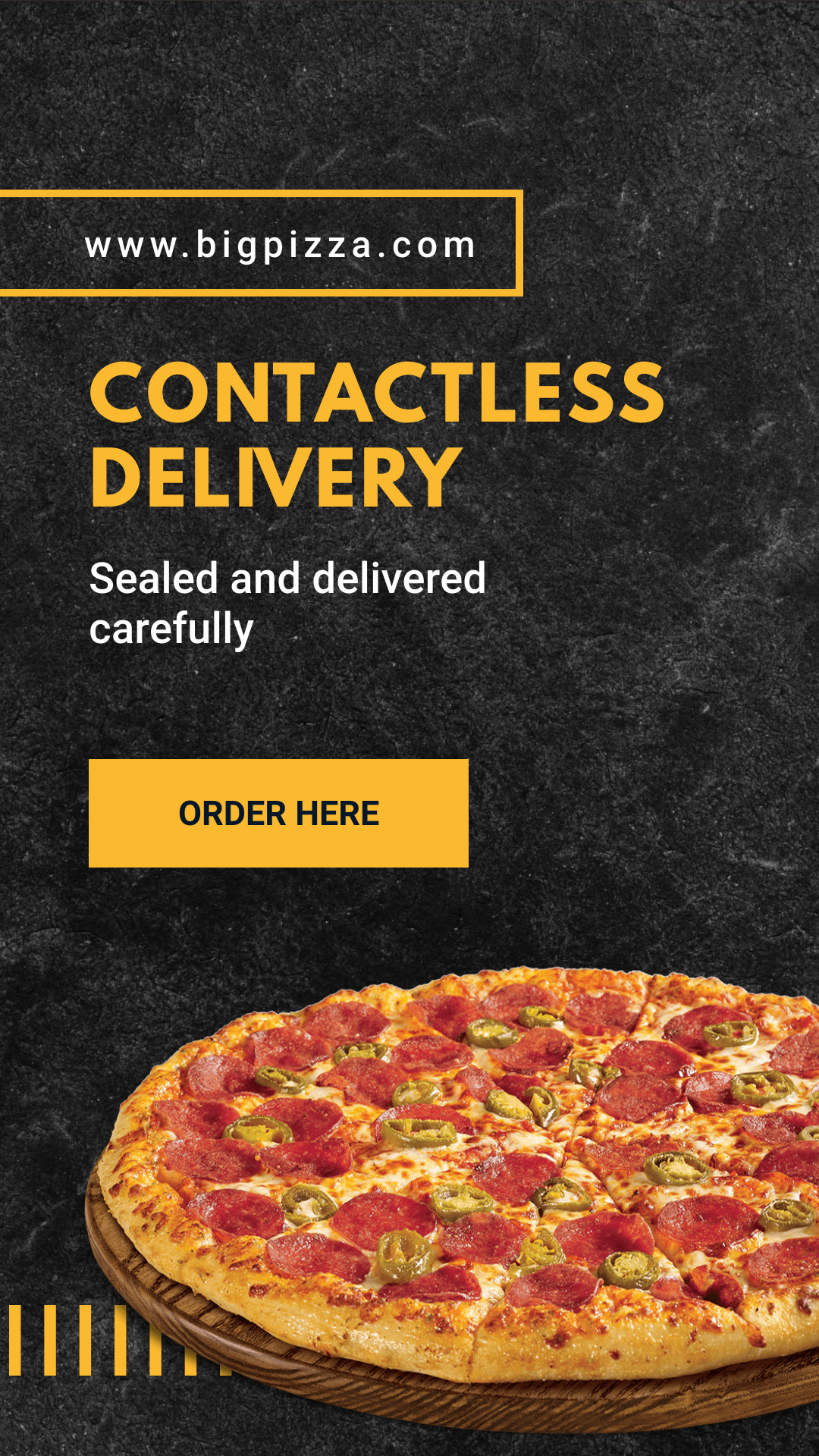Contactless Pizza Delivery