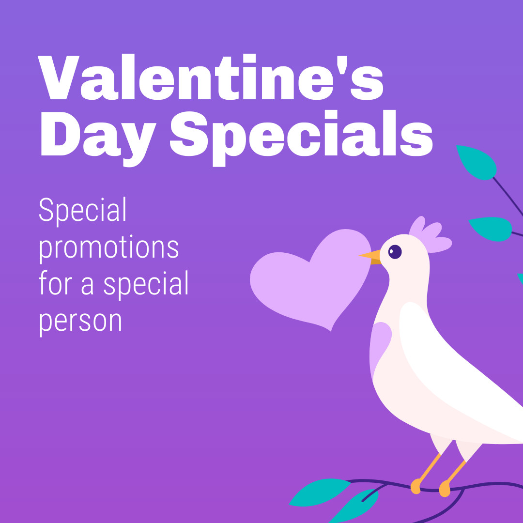  Valentine's Day Dove Specials