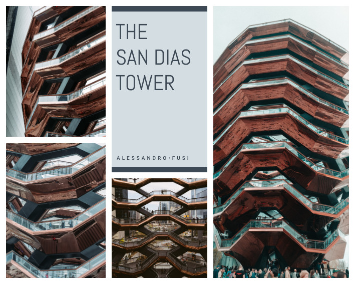San Dias Tower – Photo Collage Template 709x567 template