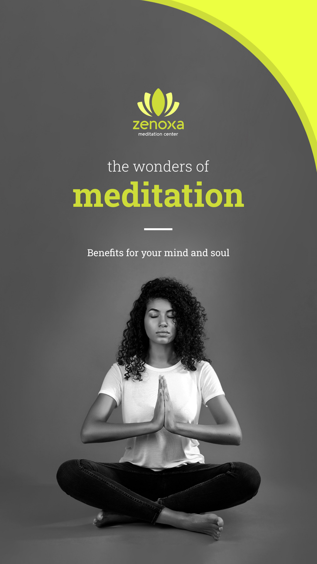 Meditation Ad Template