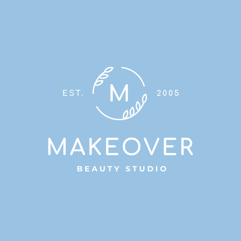 MakeOver Beauty Studio – Logo Template 800x800 template preview