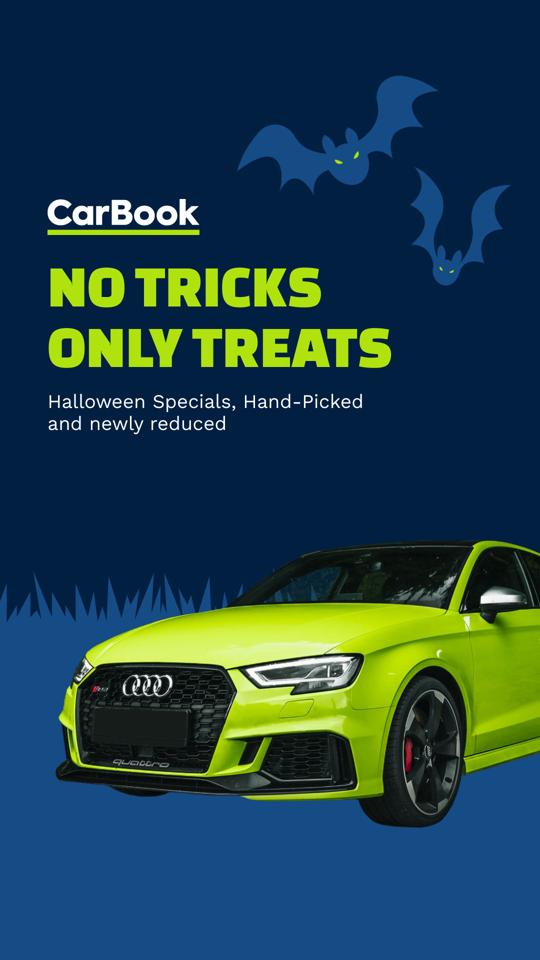 Halloween No Tricks Car Deals 