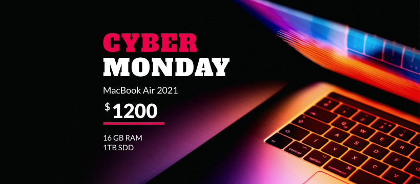 Cyber Monday Colorful MacBook Air