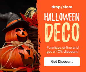 Halloween Deco Online Discount Inline Rectangle 300x250