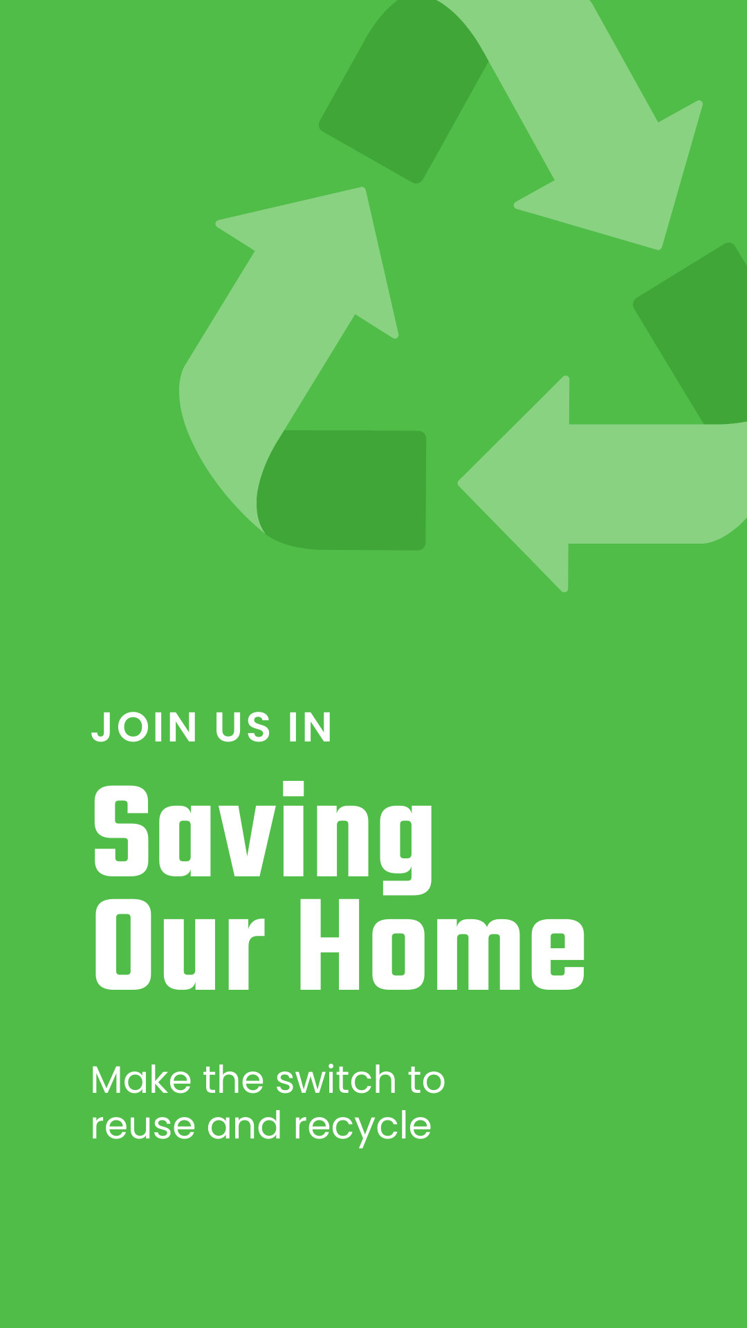 Save our Home and Recycle Earth Day