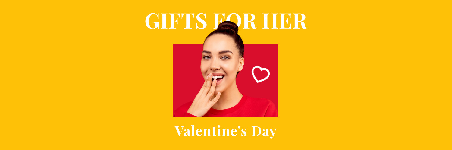 Valentine's Day Gifts for Her Facebook Cover 820x360
