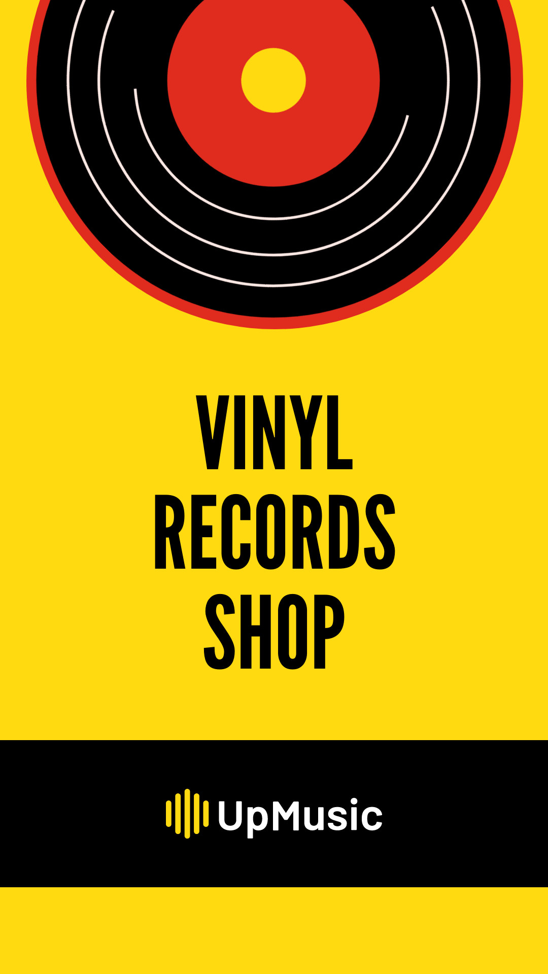 Vinyl Records Music Shop  Inline Rectangle 300x250