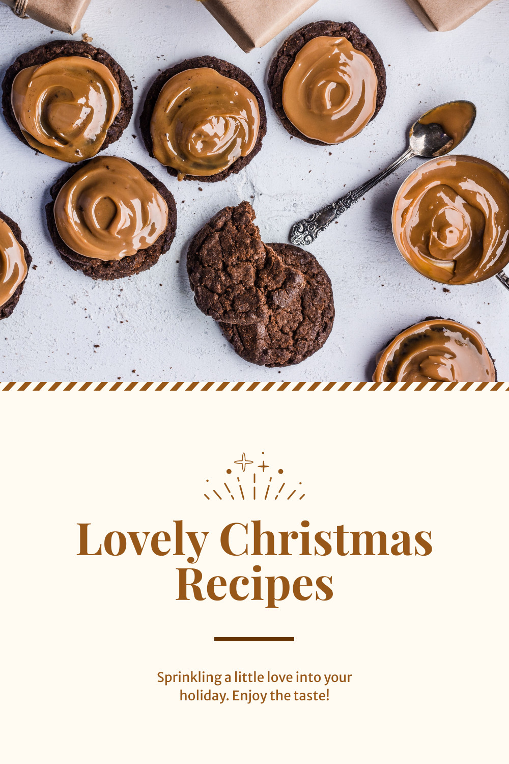 Sprinkling Lovely Christmas Recipes Facebook Cover 820x360