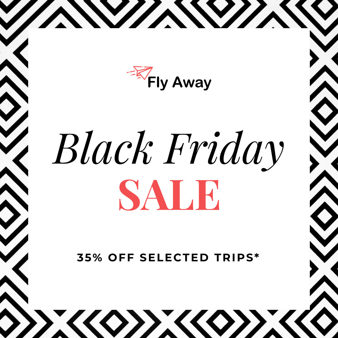 Black Friday Rhomb Pattern Sale  1080x1080 template preview