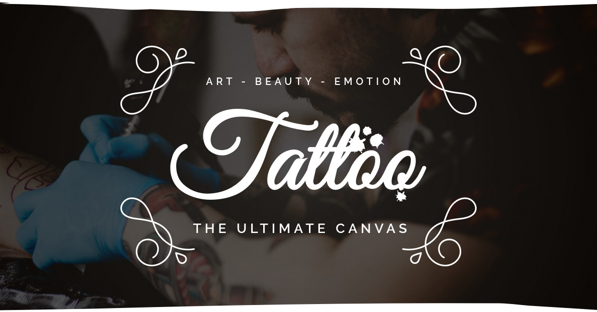 Tattoo Salon Facebook Sponsored Message 1200x628