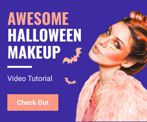 Awesome Halloween Makeup Tutorial Inline Rectangle 300x250
