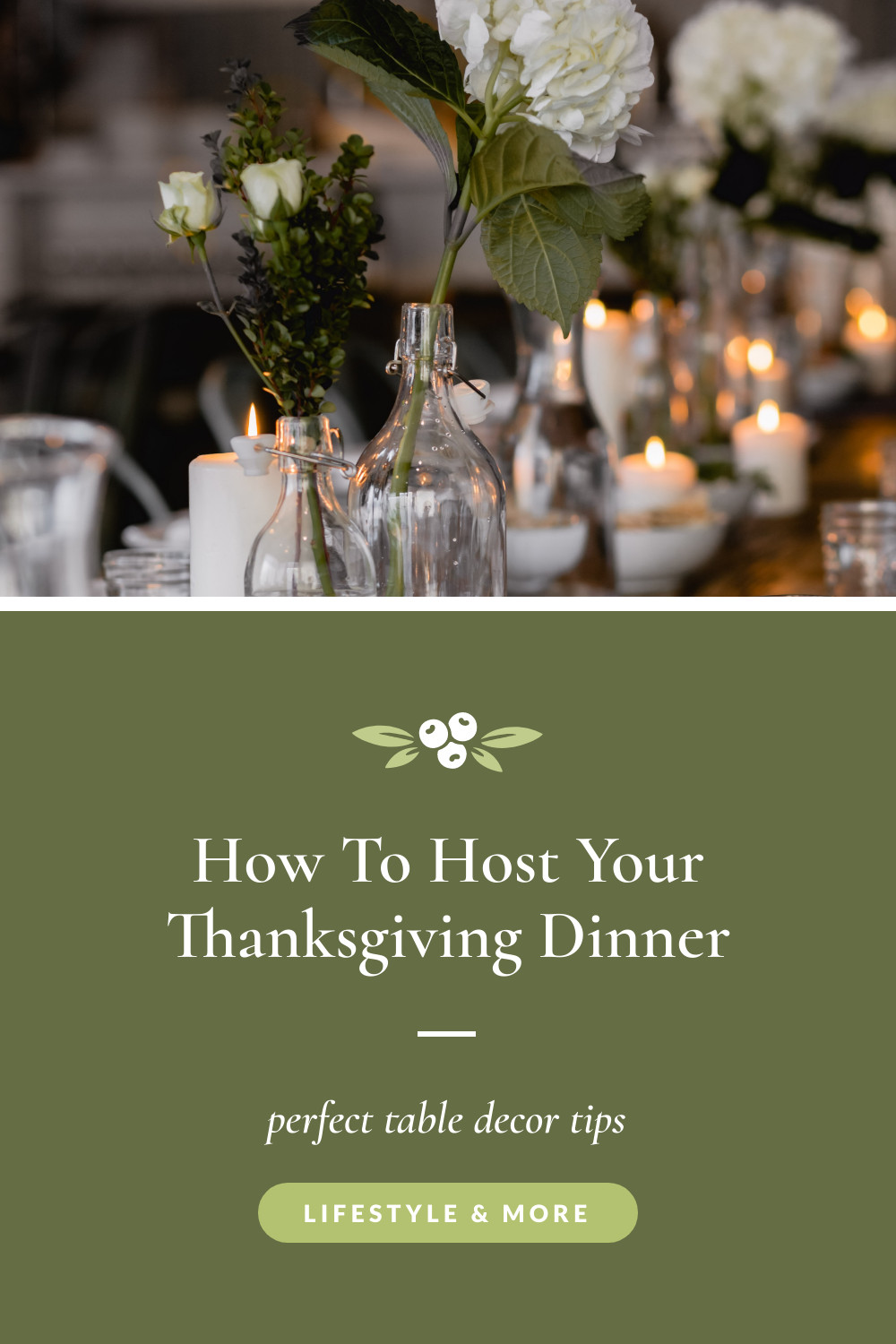 Thanksgiving Table Decor Tips  Facebook Cover 820x360