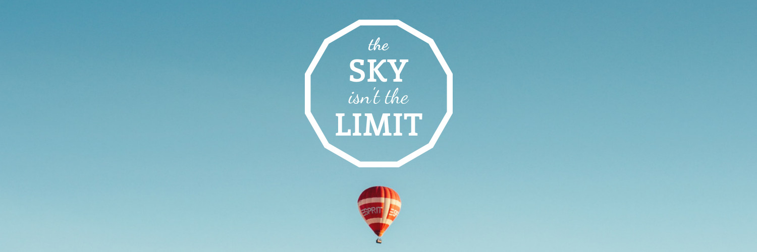 Travel Sky Is The Limit Ad Template