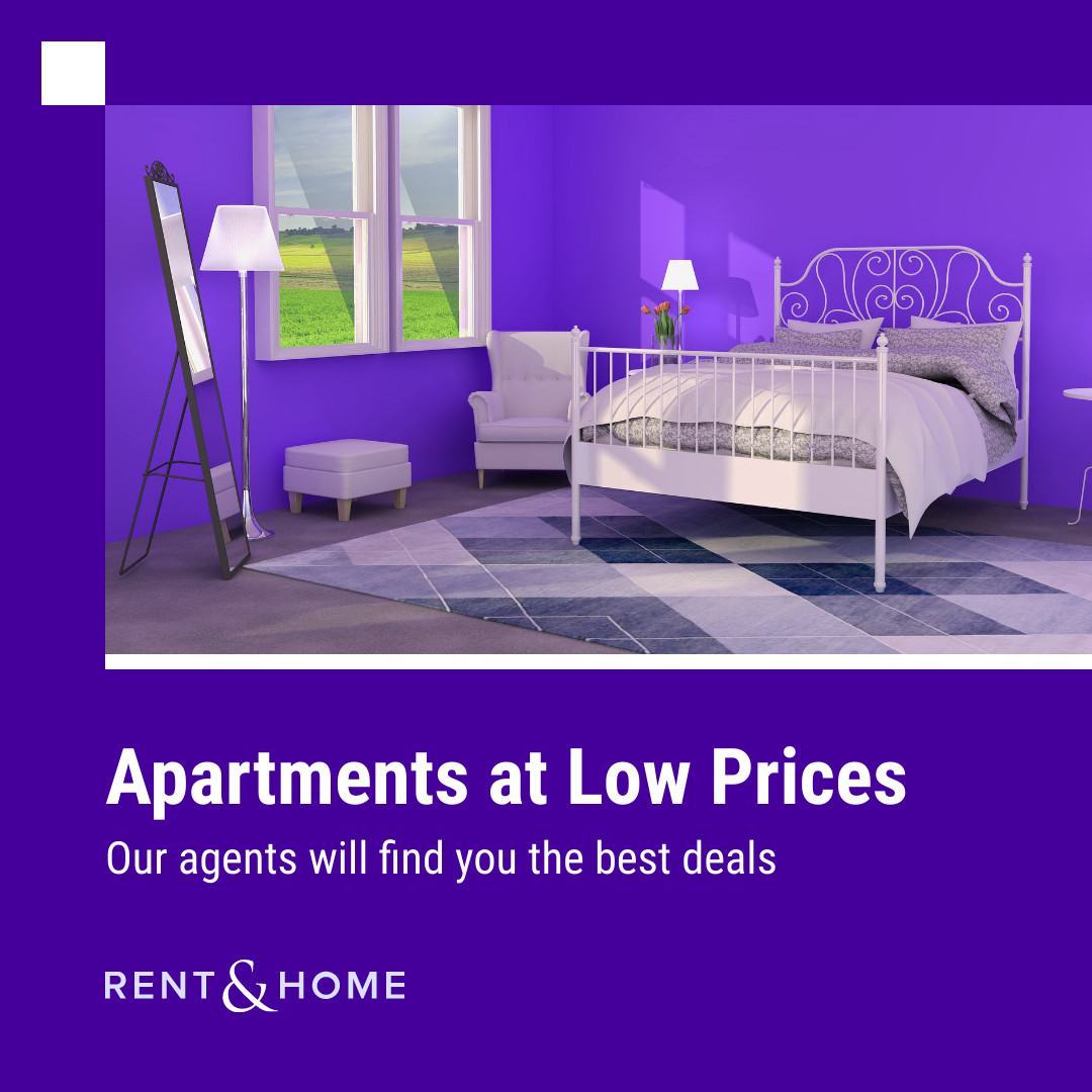 Best Apartments at Low Prices 1080x1080 template